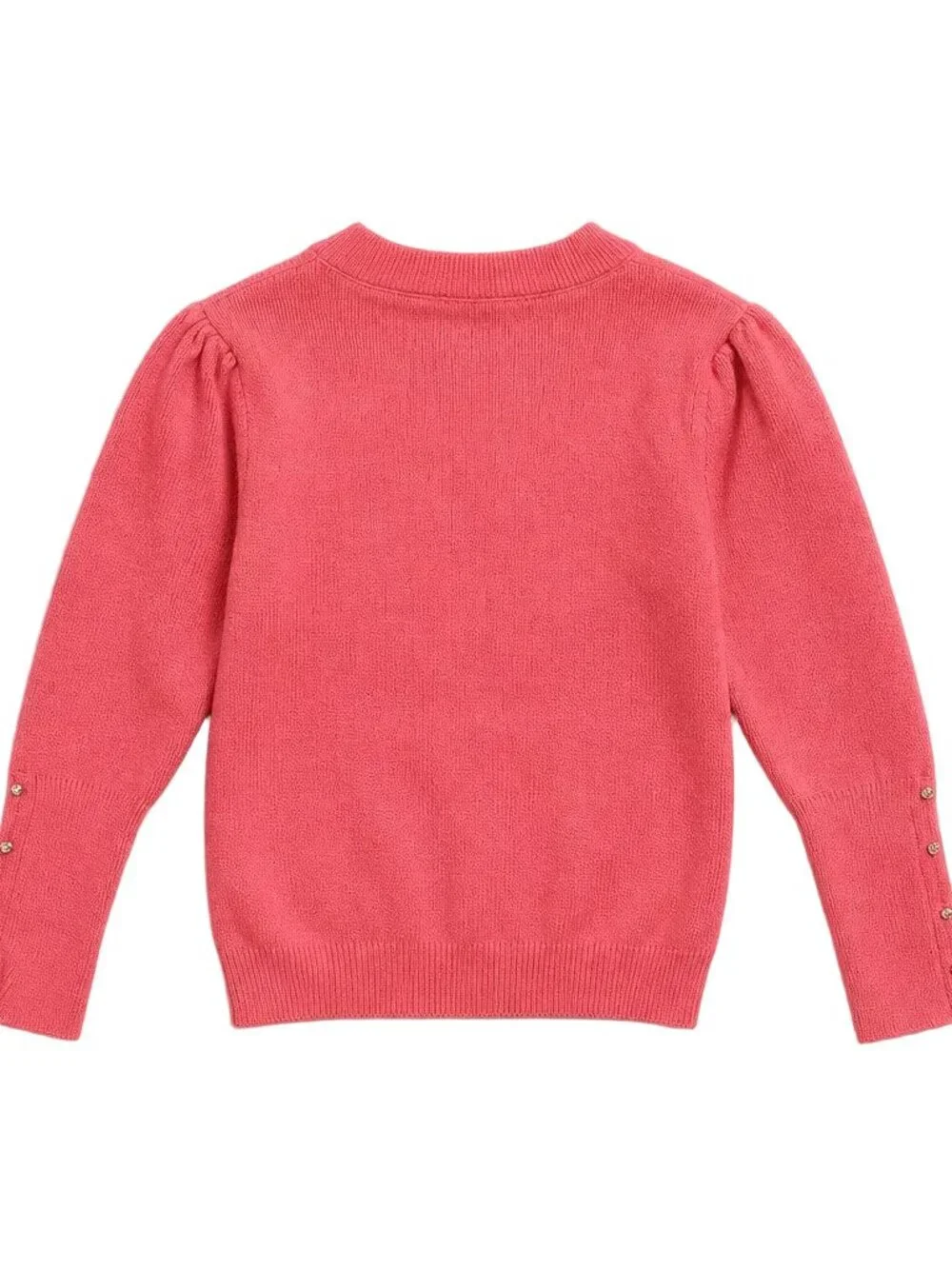 Premium Luxury Designer Pink Cotton Knit Sweater